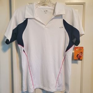 NWT Women's C9 by Champion Tennis Polo Shirt